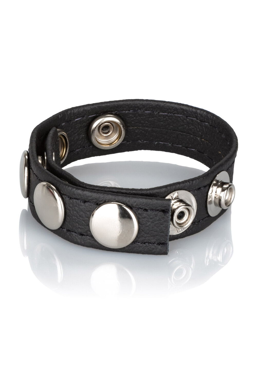 CalExotics Leather Multi-Snap Ring