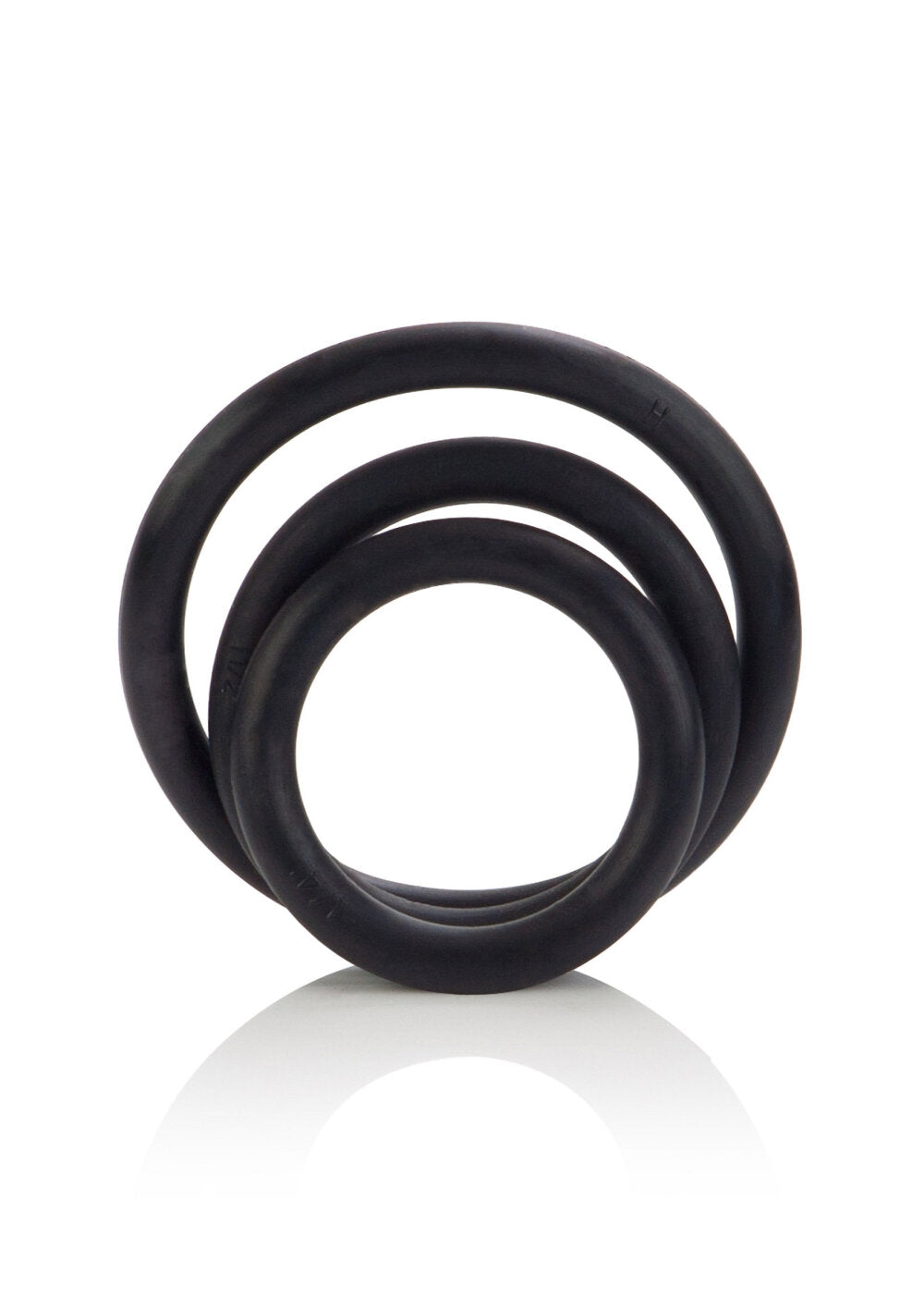 CalExotics Black Rubber Ring - 3 Piece Set