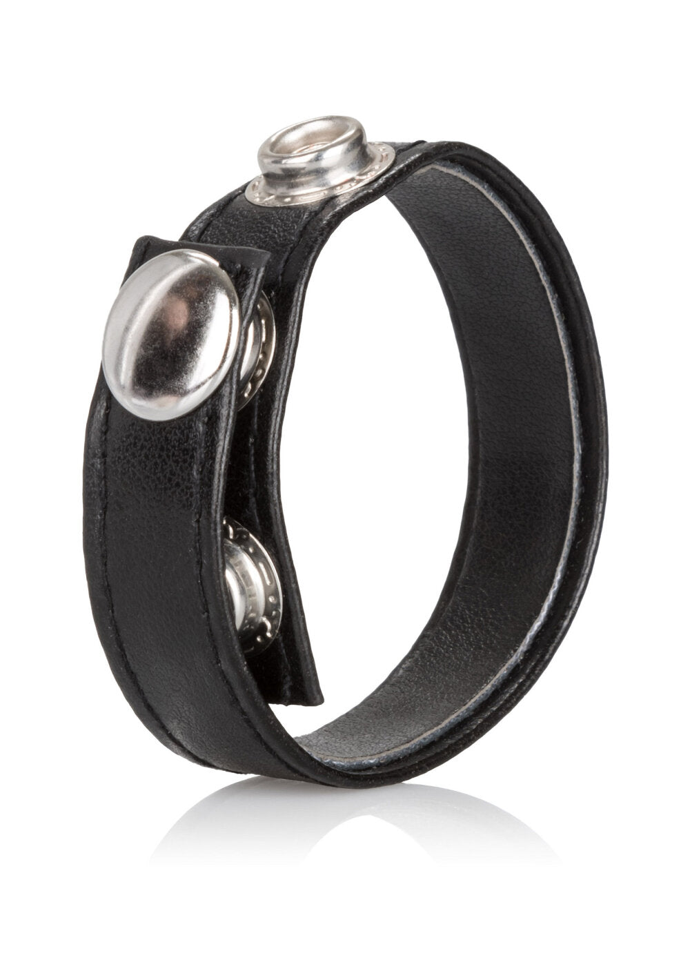 CalExotics Leather 3-Snap Ring