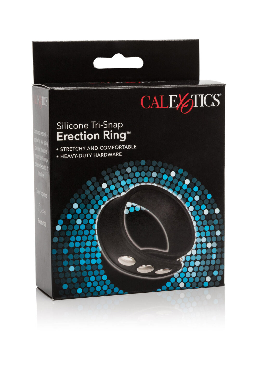 CalExotics Silicone Tri-Snap Erection Ring