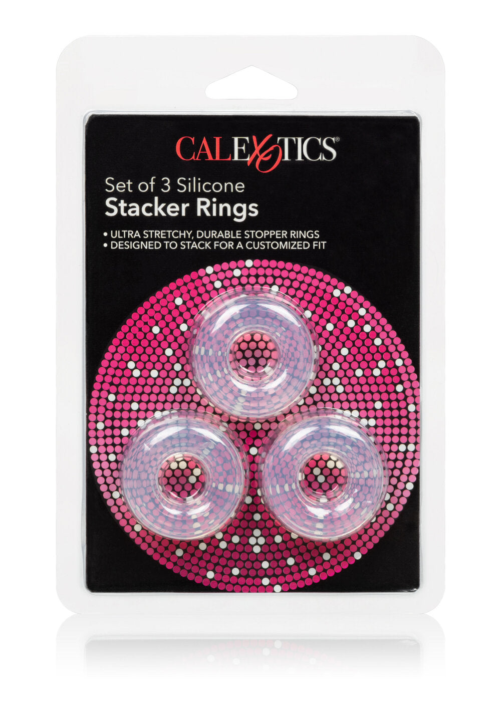 CalExotics Set of 3 Silicone Stacker Rings