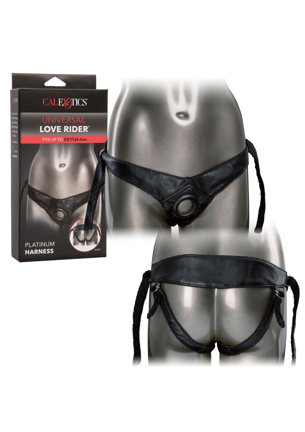 CalExotics Universal Love Rider Platinum Harness