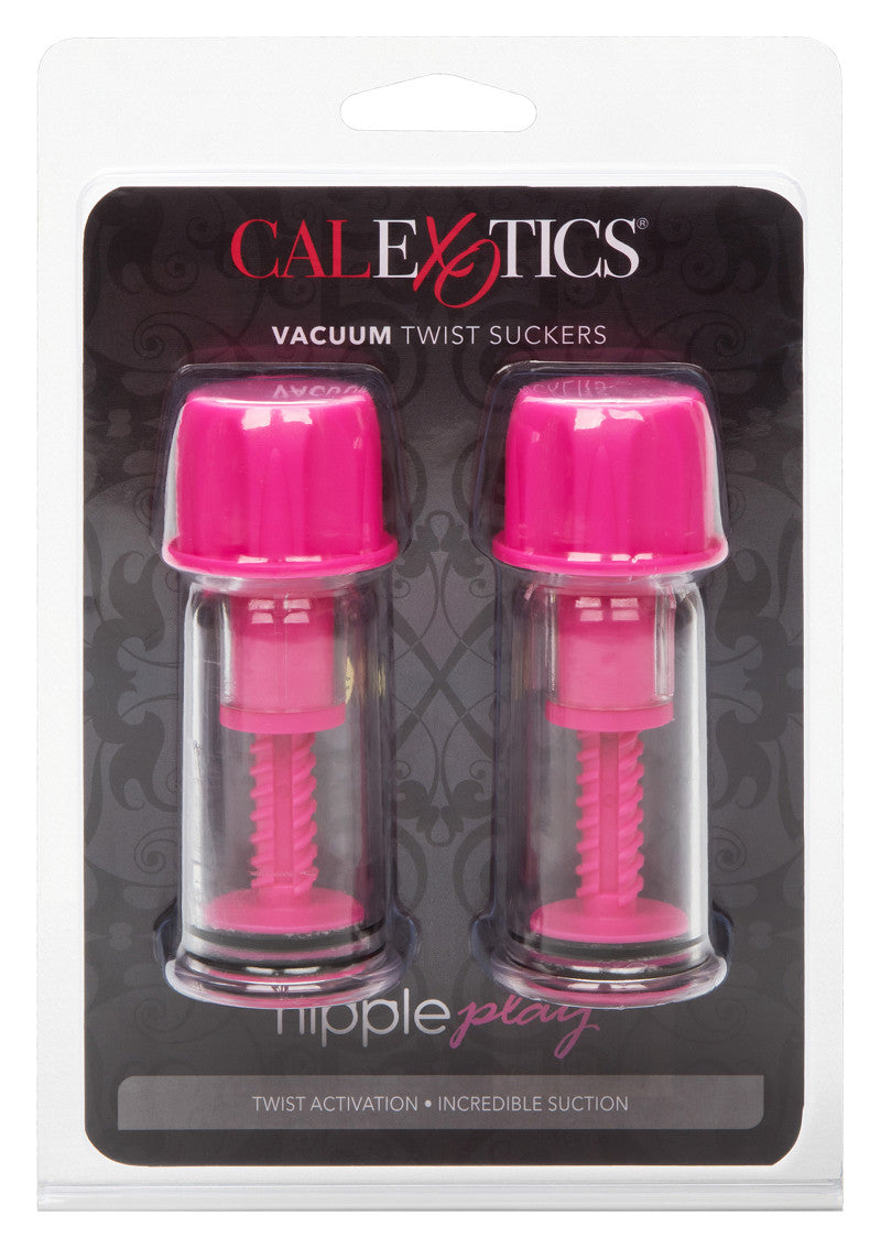 CalExotics Nipple Play Vacuum Twist Suckers