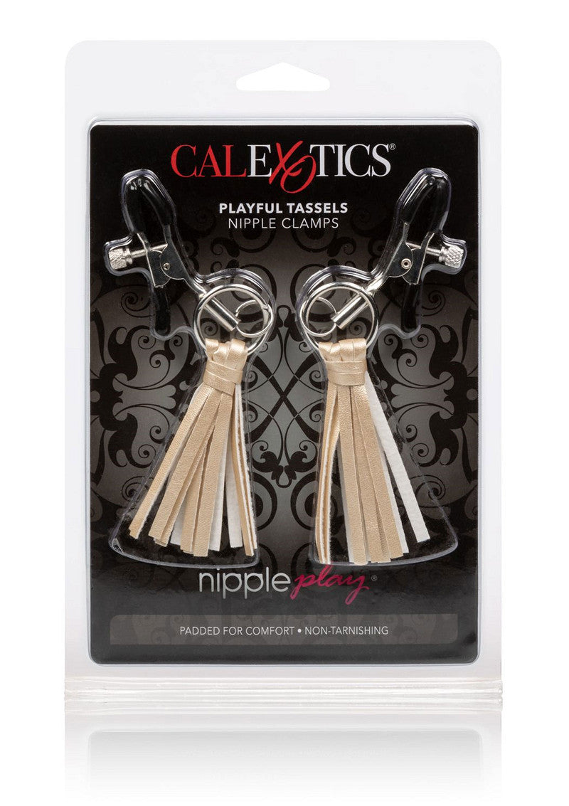 CalExotics Nipple Play Playful Tassels Nipple Clamps