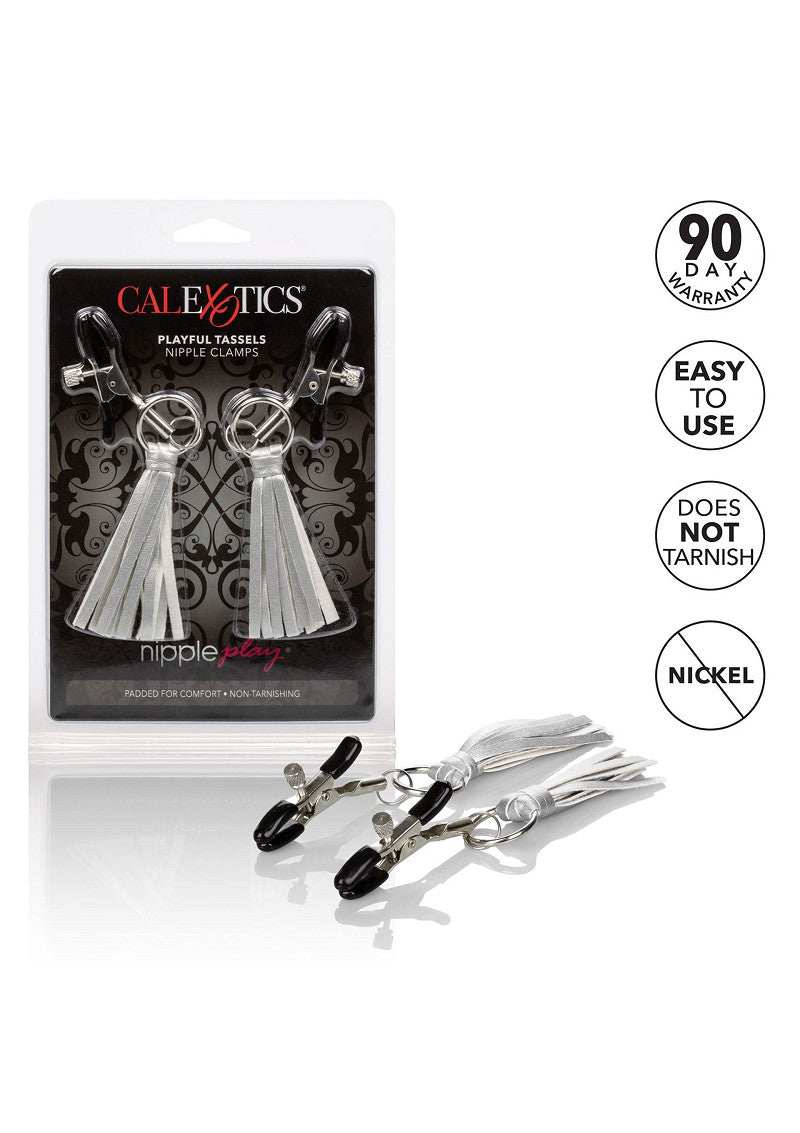 CalExotics Nipple Play Playful Tassels Nipple Clamps