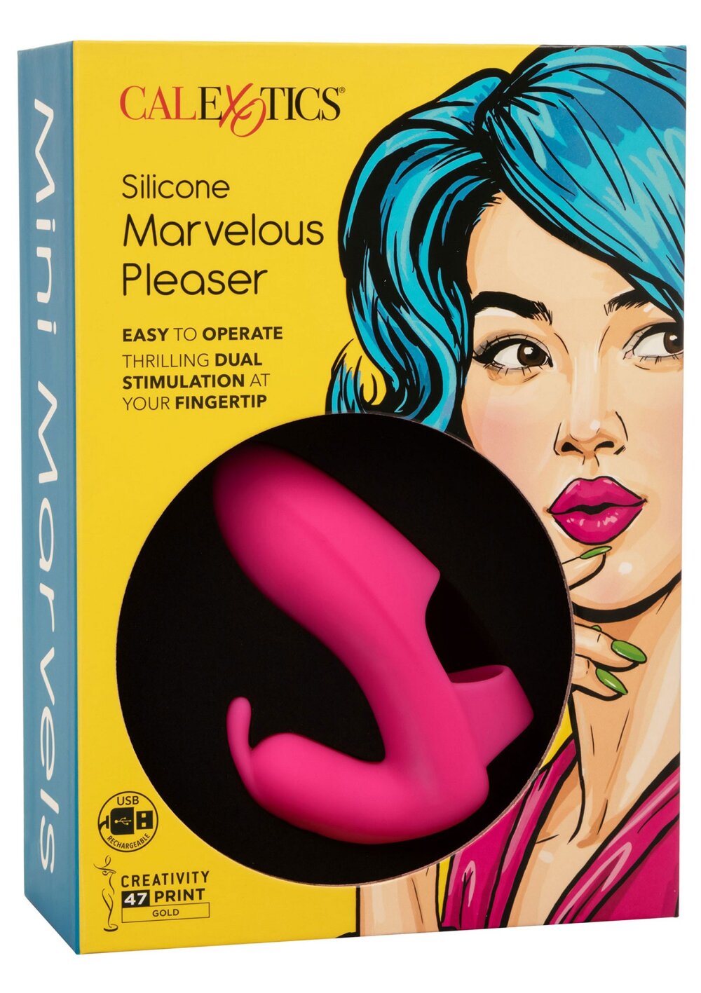 CalExotics Mini Marvels Silicone Marvelous Pleaser