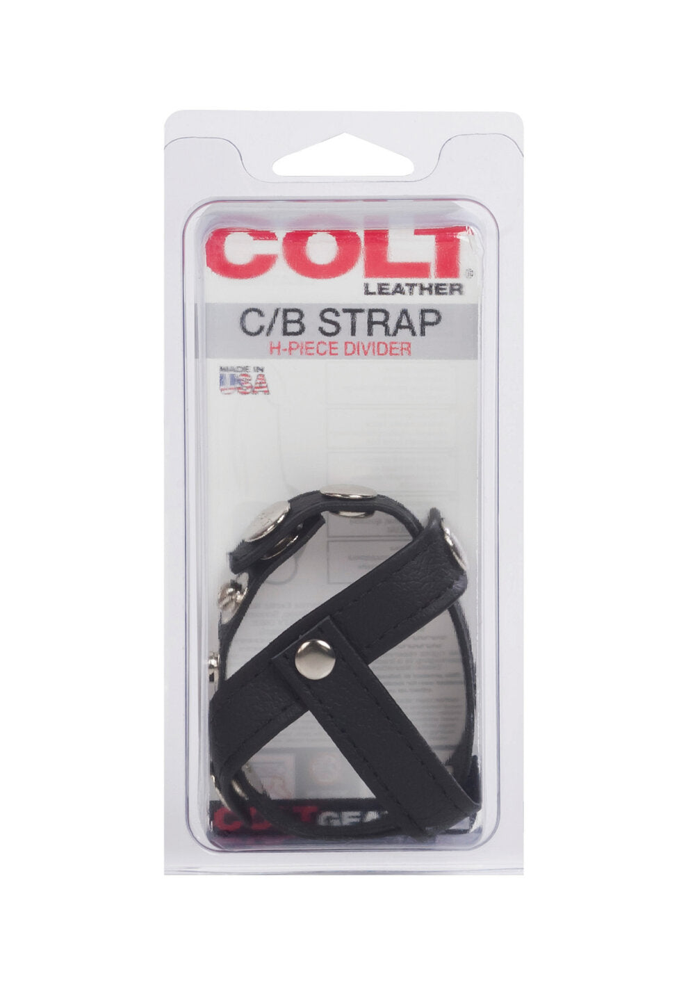 CalExotics COLT Leather C/B Strap H-Piece Divider