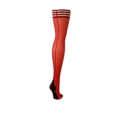 Monica - Thigh High - C - Red