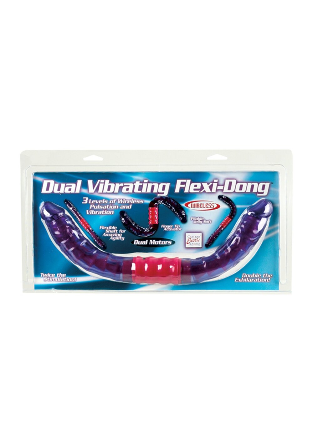 CalExotics Dual Vibrating Flexi-Dong