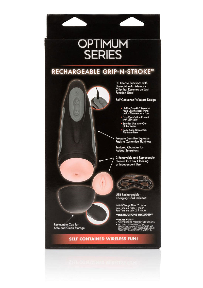 CalExotics Optimum Power Rechargeable Grip-N-Stroke