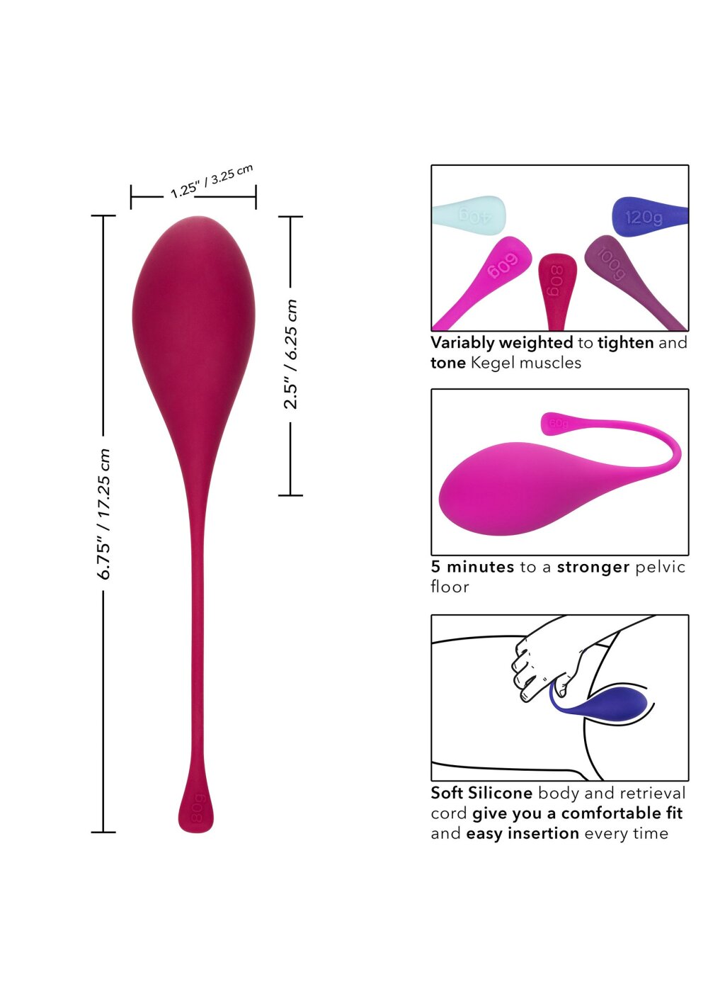 CalExotics Kegel Training 5-Piece Set