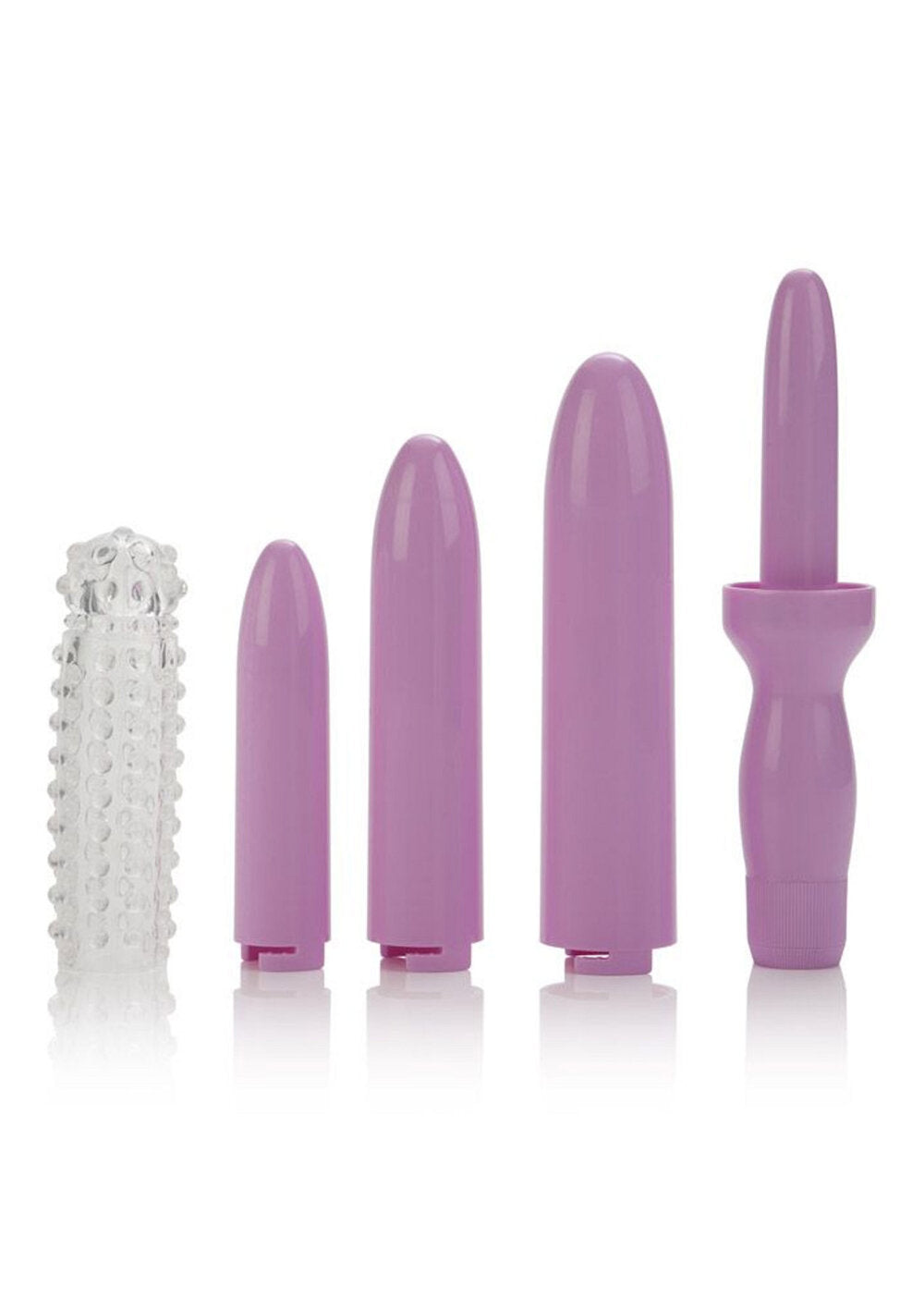 CalExotics Dr. Laura Berman Dilators Set Of 4 Locking Sizes Plus Sleeve