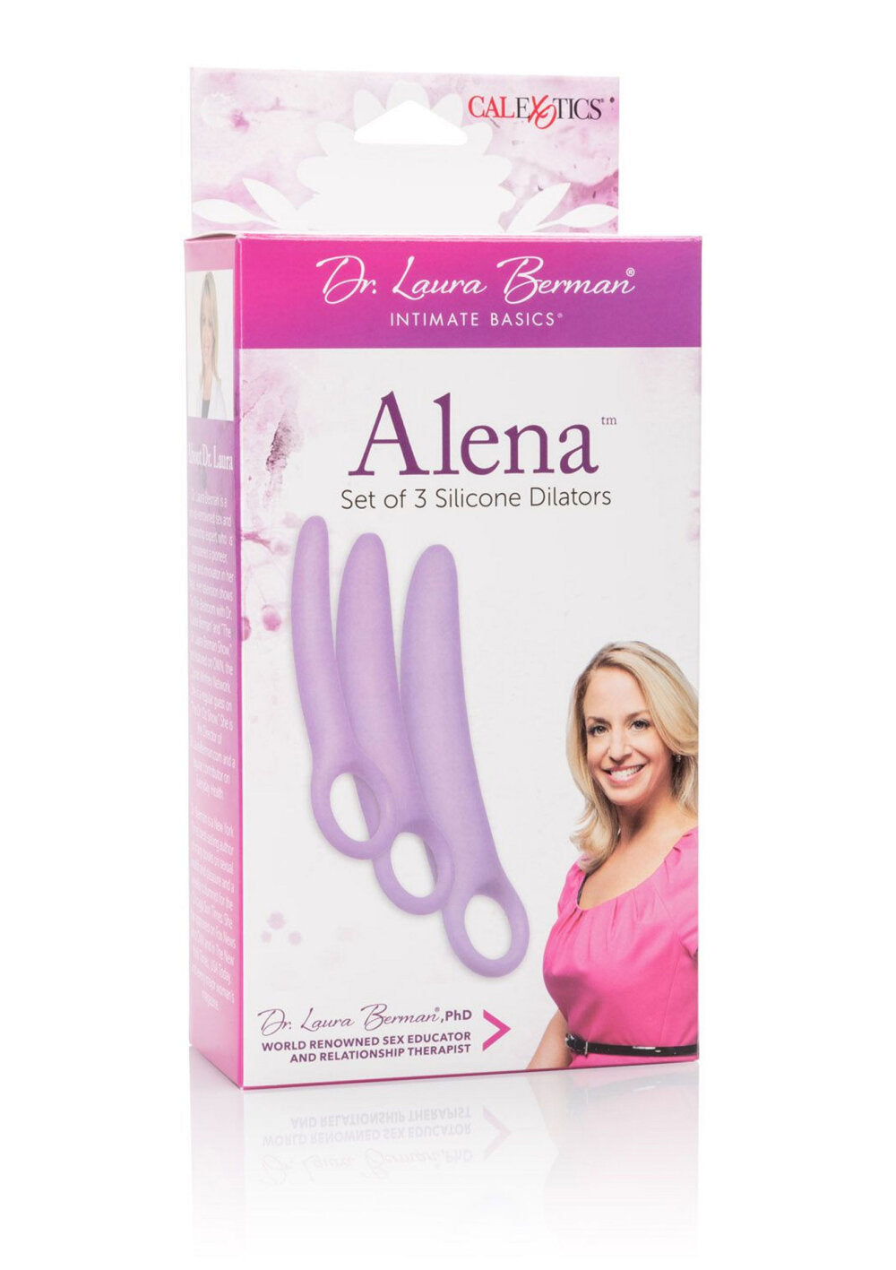 CalExotics Dr. Laura Berman Alena Set of 3 Silicone Dilators