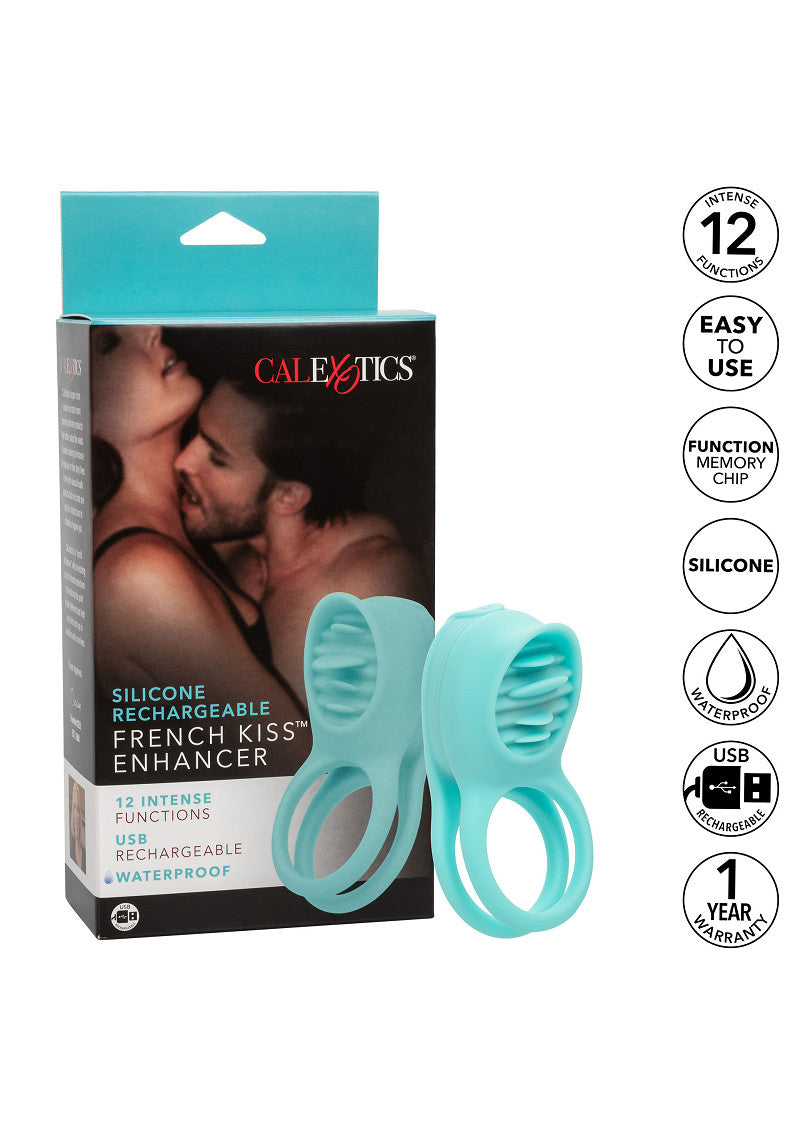 CalExotics Silicone Rechargeable French Kiss Enhancer