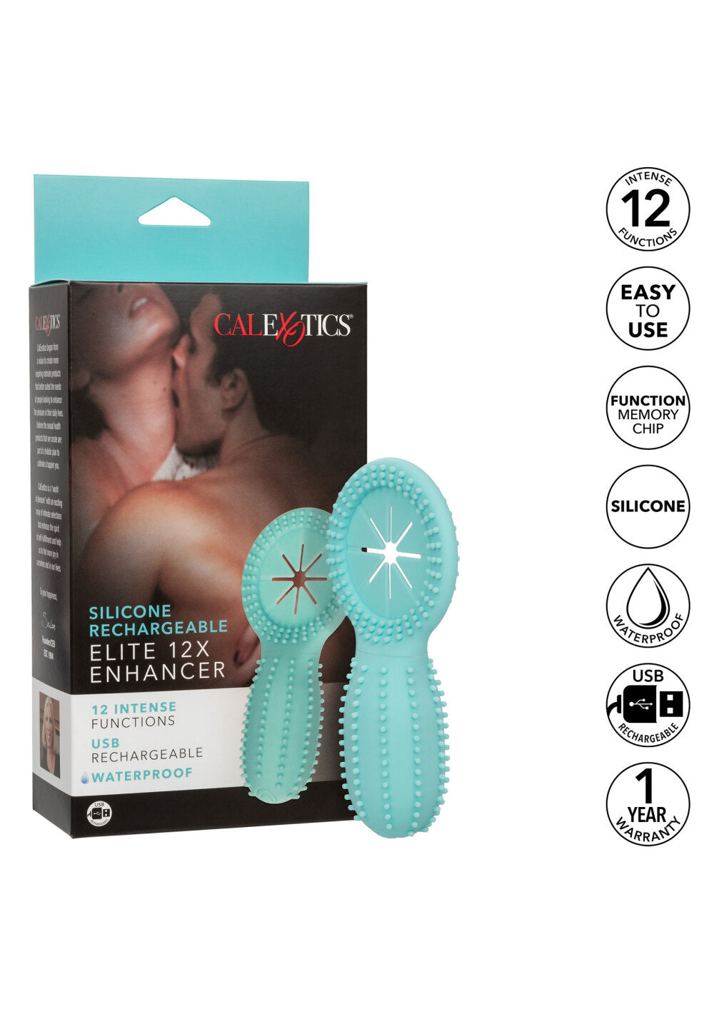 CalExotics Silicone Rechargeable Elite 12X Enhancer