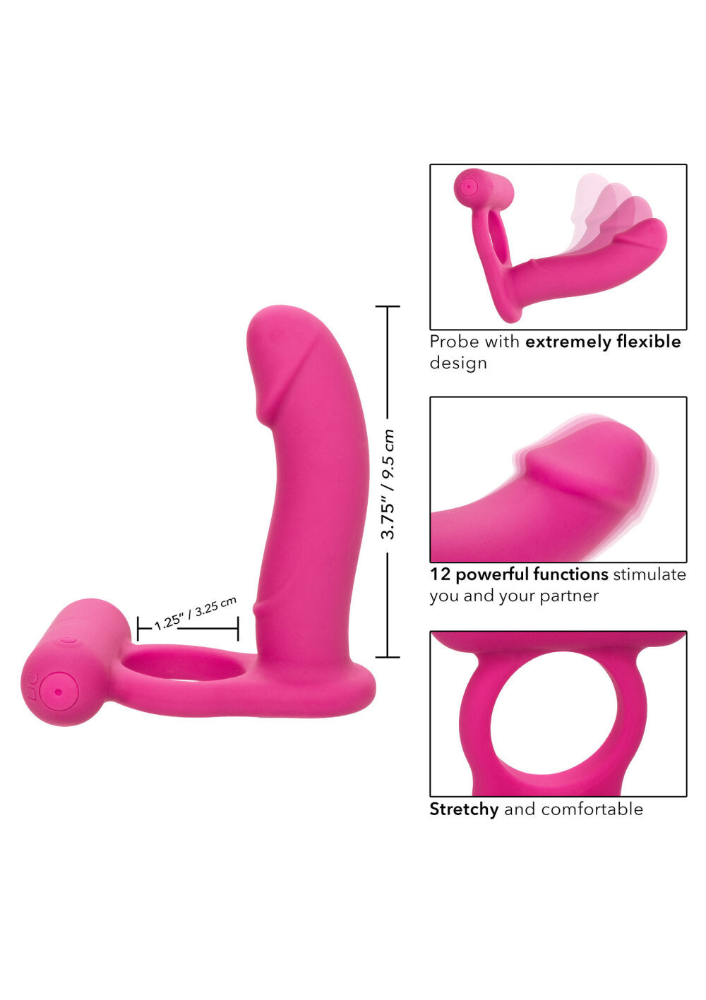 CalExotics Silicone Rechargeable Double Diver