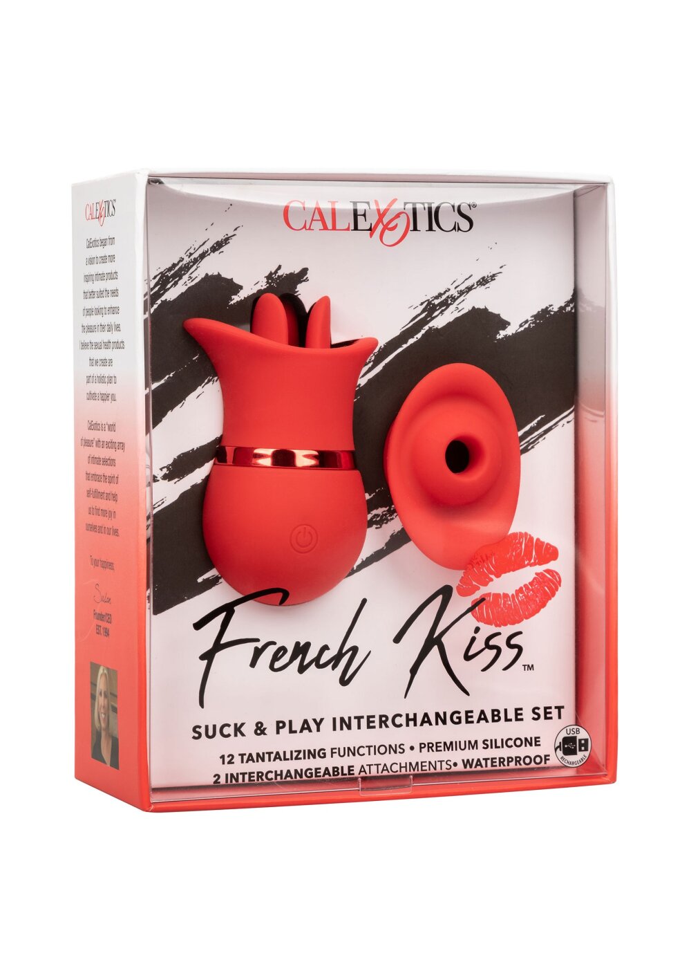 CalExotics French Kiss Suck & Play Interchangeable Set