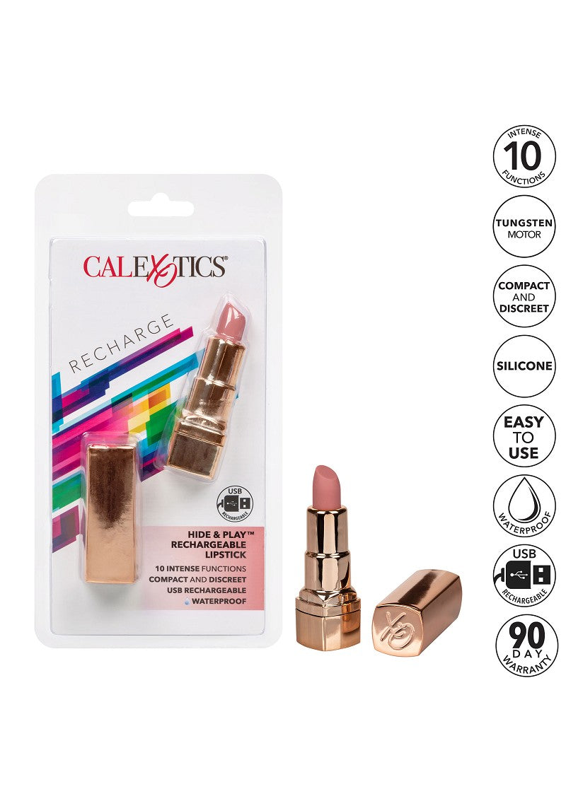 CalExotics Hide & Play Rechargeable Lipstick