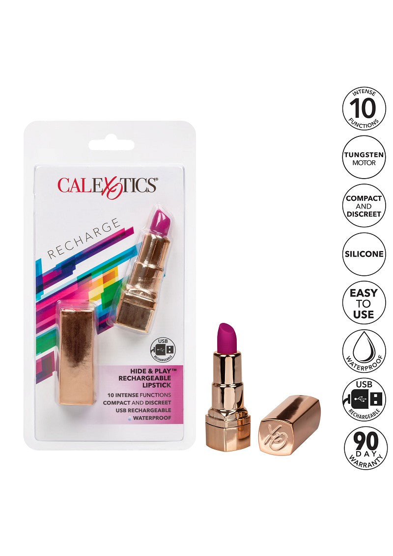 CalExotics Hide & Play Rechargeable Lipstick