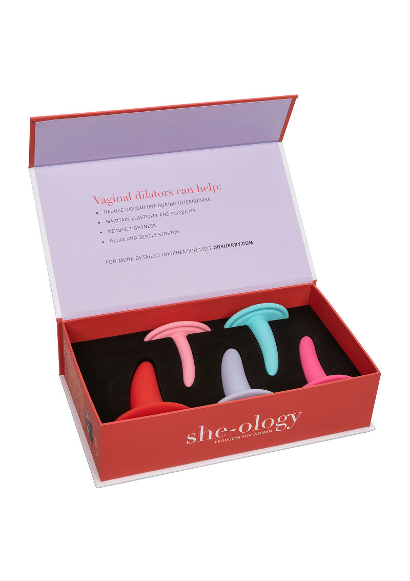 CalExotics She-ology 5-piece Wearable Vaginal Dilator Set