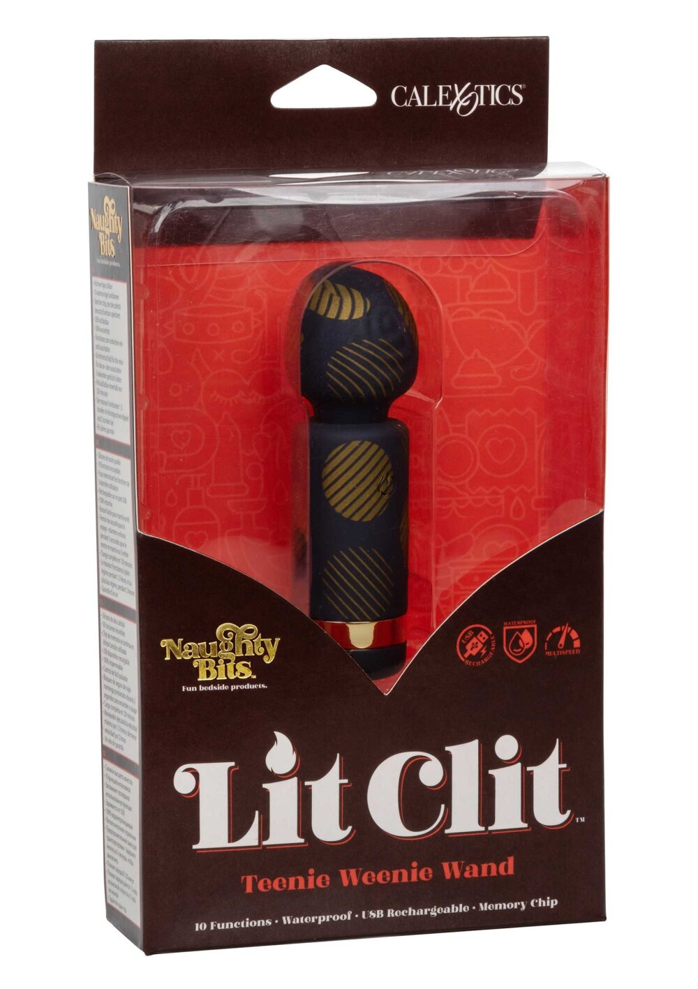 CalExotics Naughty Bits Lit Clit Teenie Weenie Wand