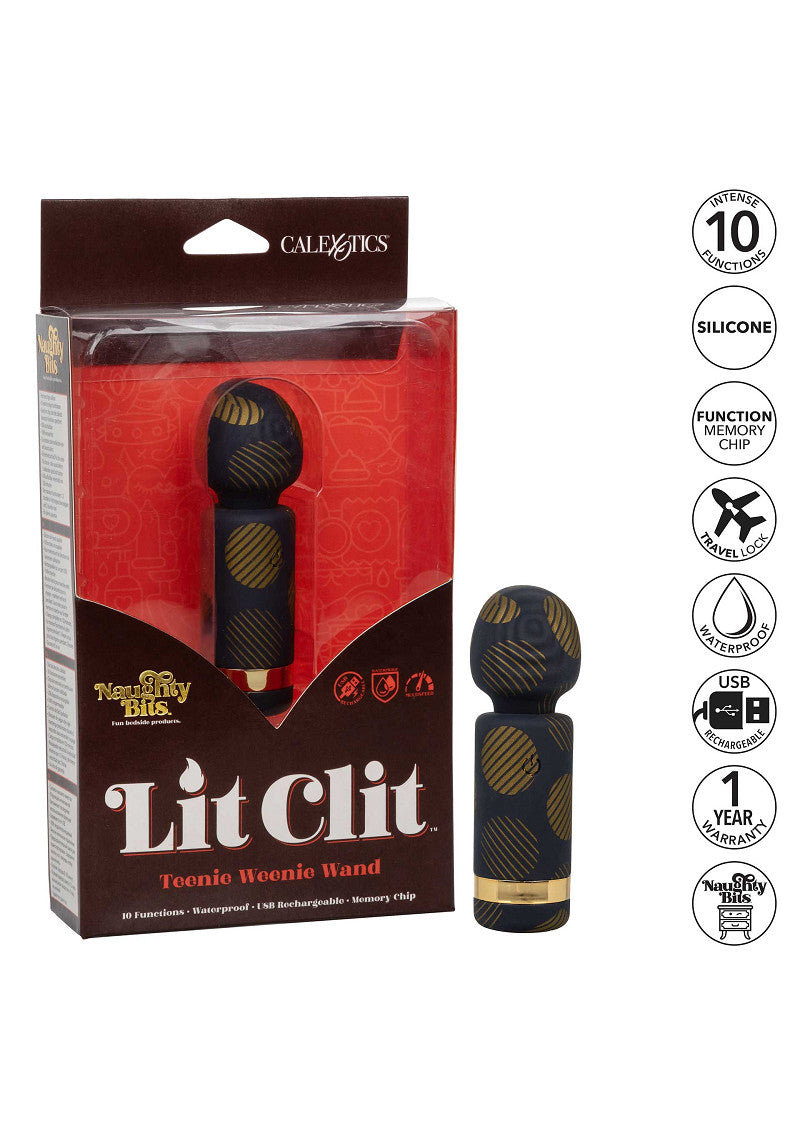 CalExotics Naughty Bits Lit Clit Teenie Weenie Wand