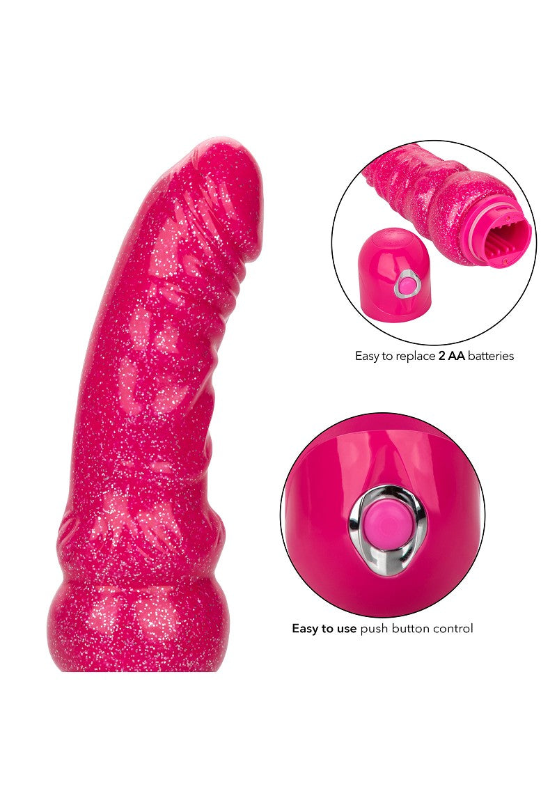 CalExotics Naughty Bits Lady Boner Bendable Personal Vibrator