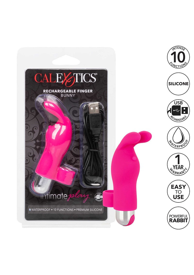 CalExotics Intimate Play Rechargeable Finger Bunny