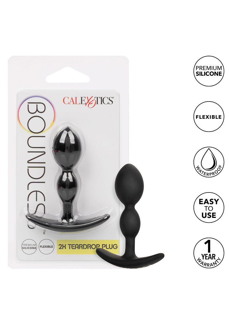 CalExotics Boundless 2X Teardrop Plug