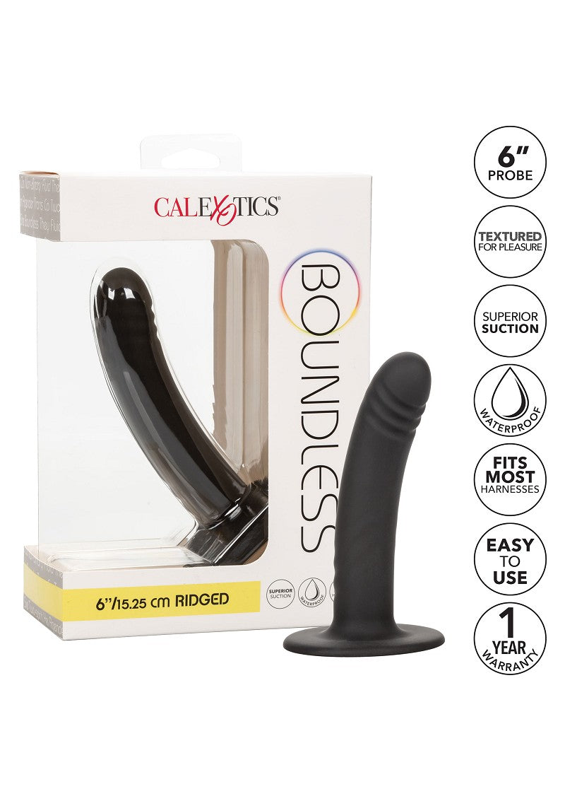 CalExotics Boundless 6”/15.25 cm Ridged