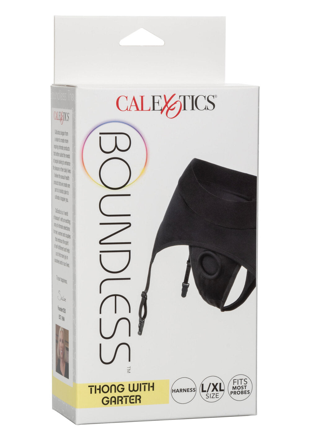 CalExotics Boundless Thong with Garter