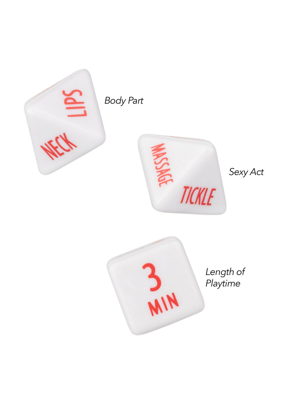 CalExotics Tempt & Tease Dice