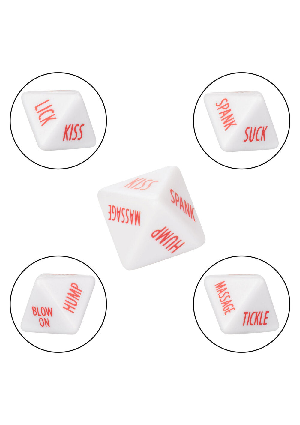 CalExotics Tempt & Tease Dice