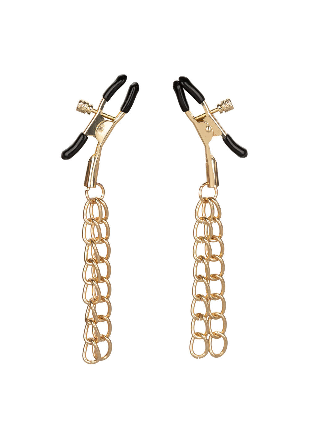 CalExotics Ride 'em Premium Denim Collection Nipple Clamps