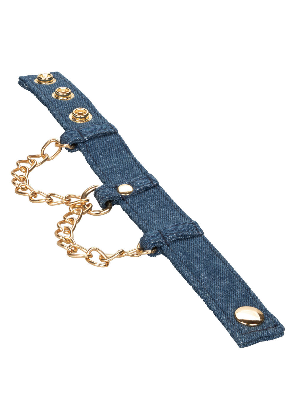 CalExotics Ride 'em Premium Denim Collection Wrist Cuffs