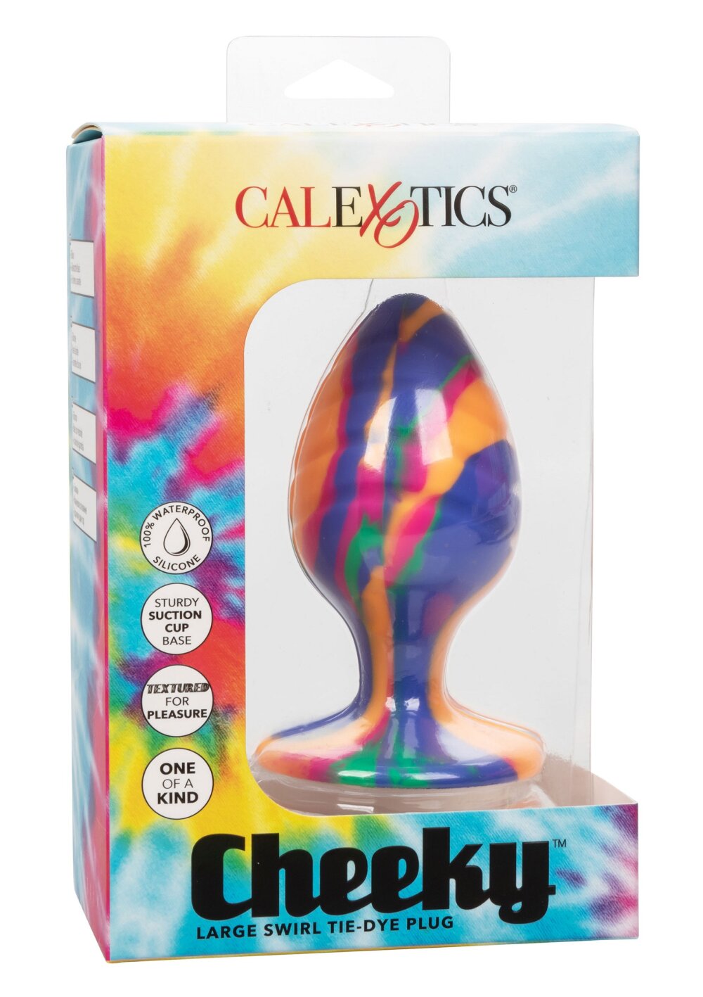 CalExotics Cheeky Large Swirl Tie-Dye Plug