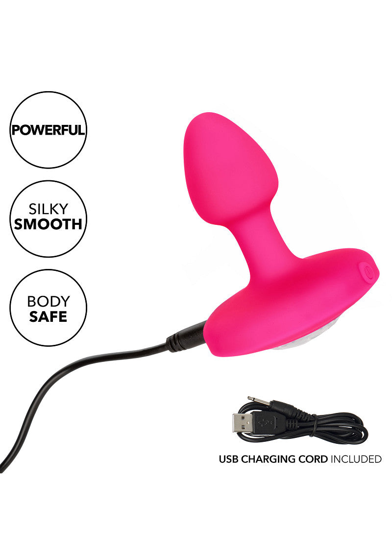 CalExotics Cheeky Gems Small Rechargeable Vibrating Probe