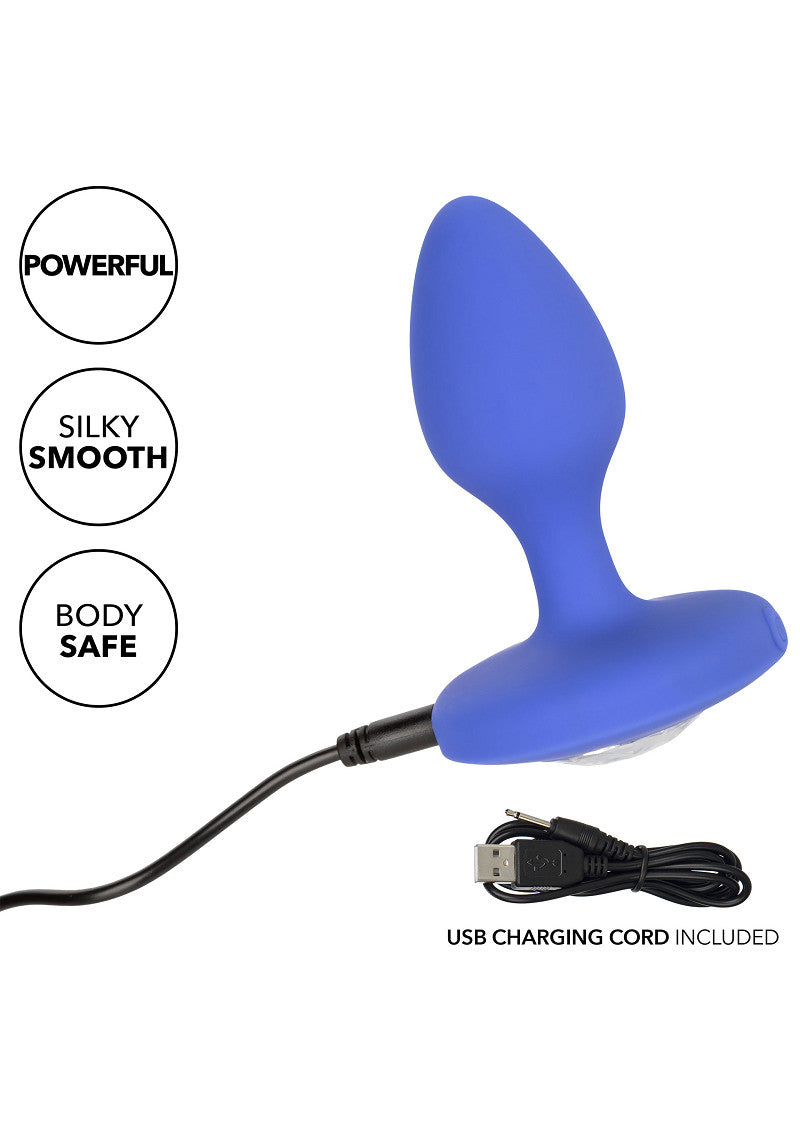 CalExotics Cheeky Gems Medium Rechargeable Vibrating Probe