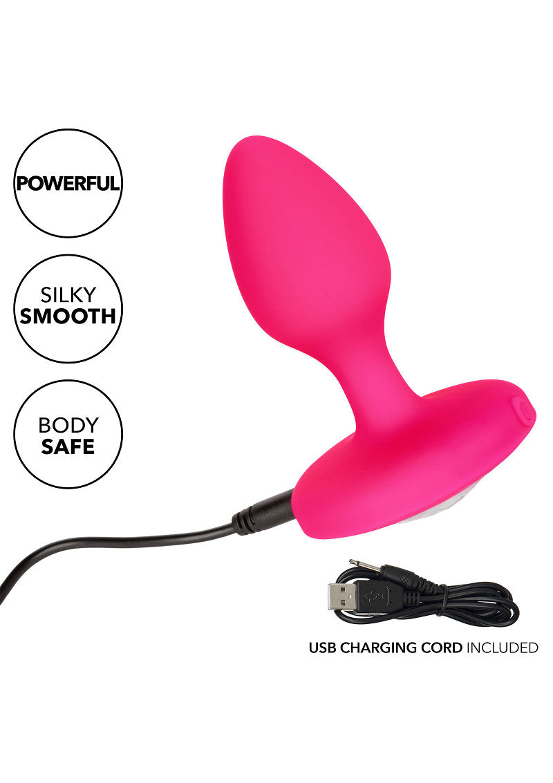 CalExotics Cheeky Gems Medium Rechargeable Vibrating Probe