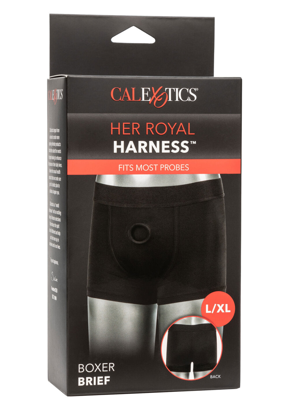 CalExotics Her Royal Harness Boxer Brief