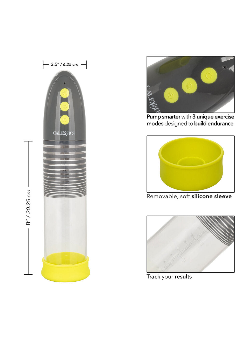 CalExotics Link Up Rechargeable Smart Pump