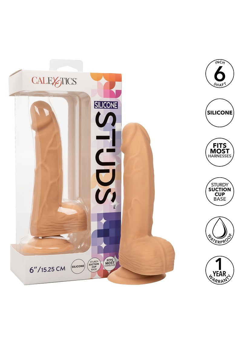 CalExotics Silicone Studs 6'/15.25 cm