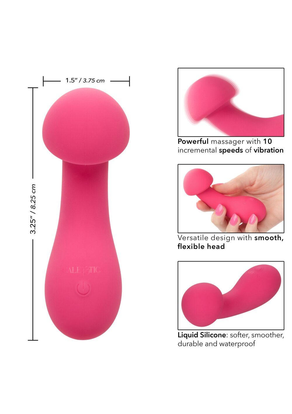 CalExotics Liquid Silicone Pixies Exciter