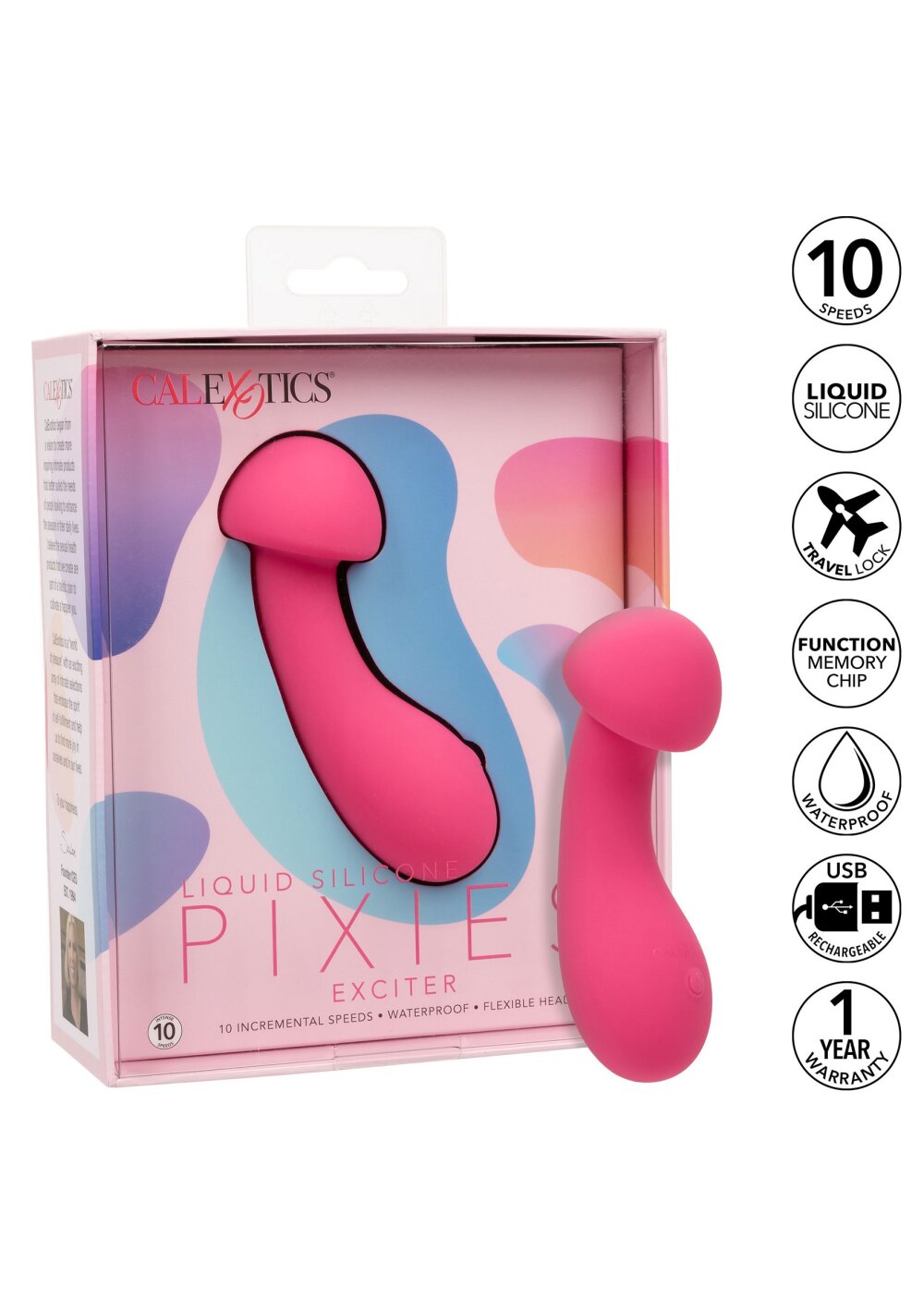 CalExotics Liquid Silicone Pixies Exciter