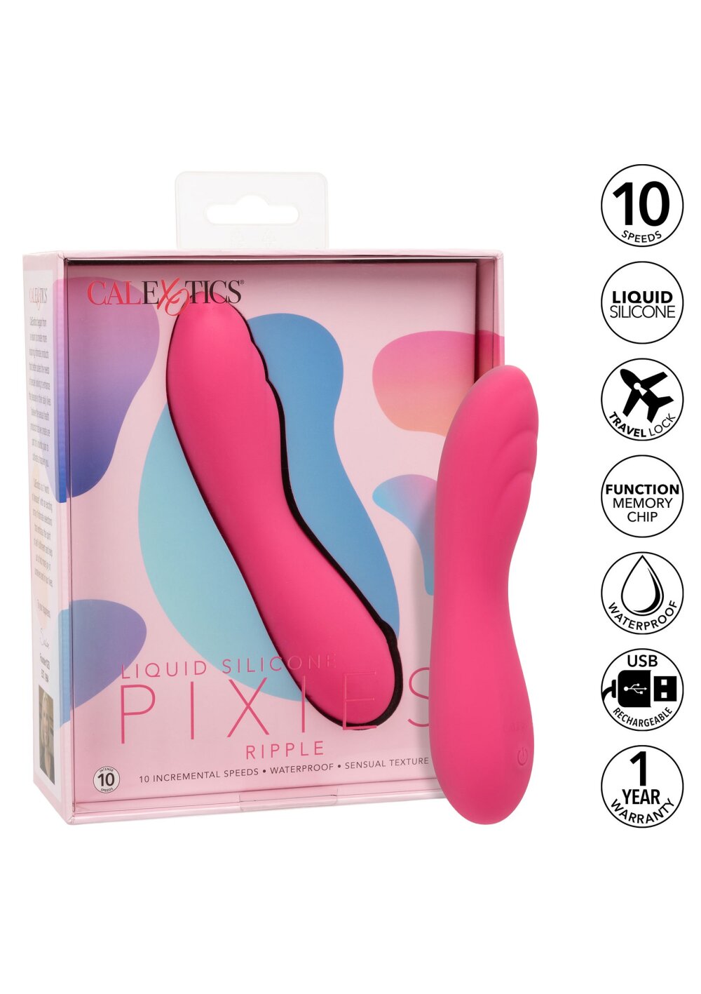 CalExotics Liquid Silicone Pixies Ripple