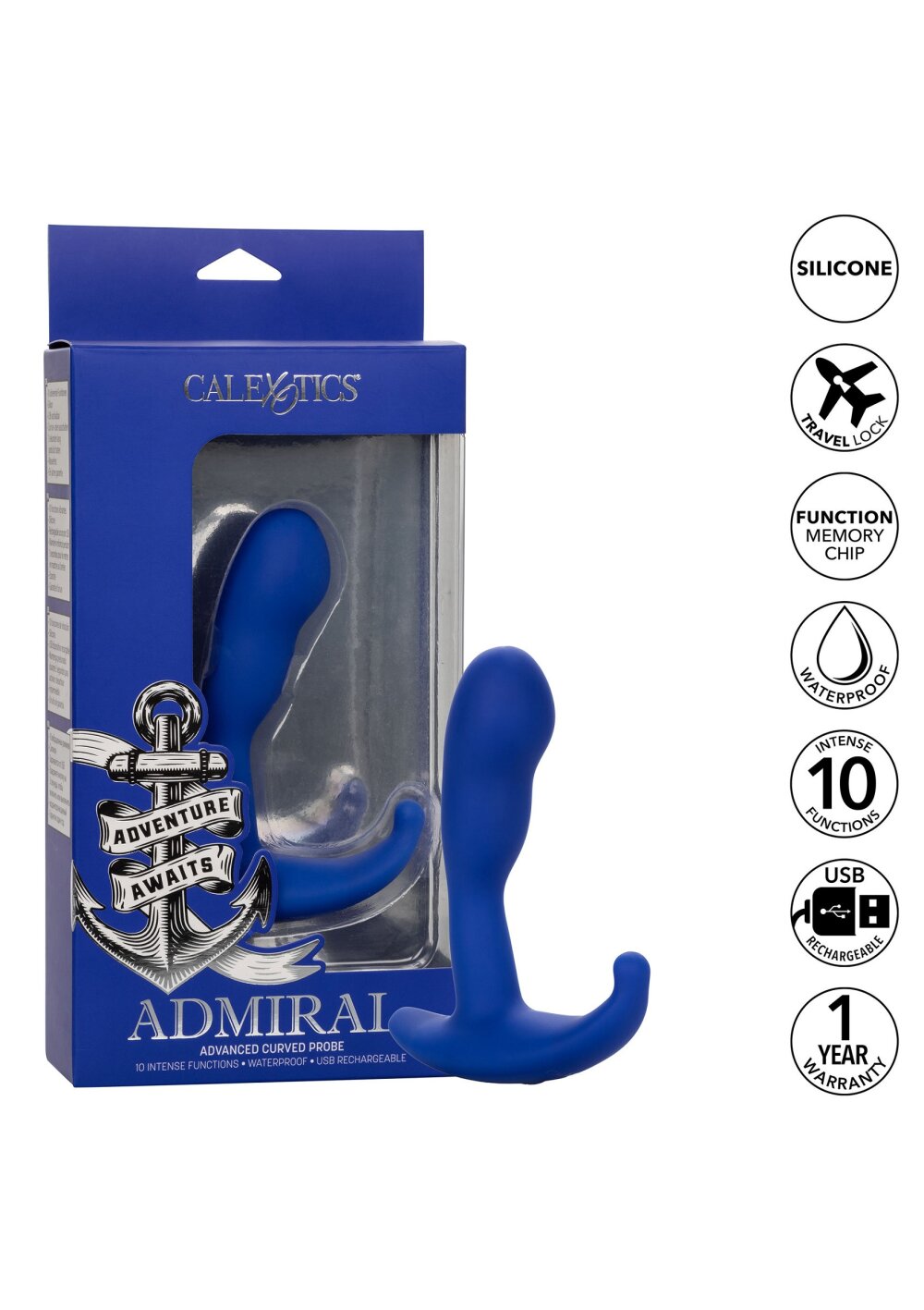 CalExotics Admiral Advanced Curved Probe