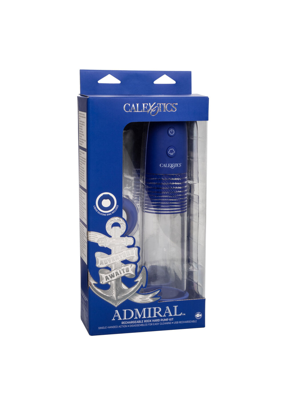 CalExotics Admiral Rechargeable Rock Hard Pump Kit