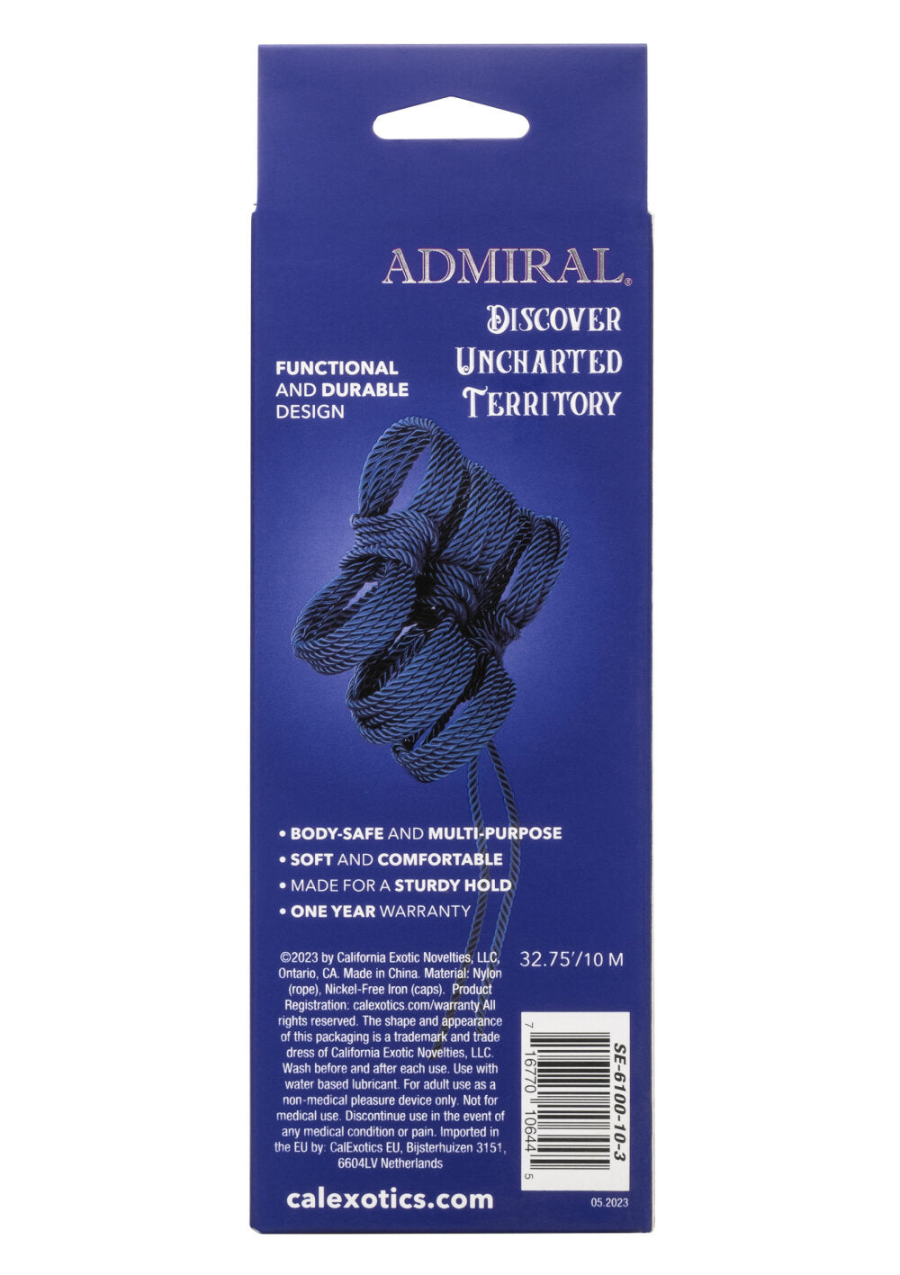 CalExotics Admiral Rope 32.75’/10 M