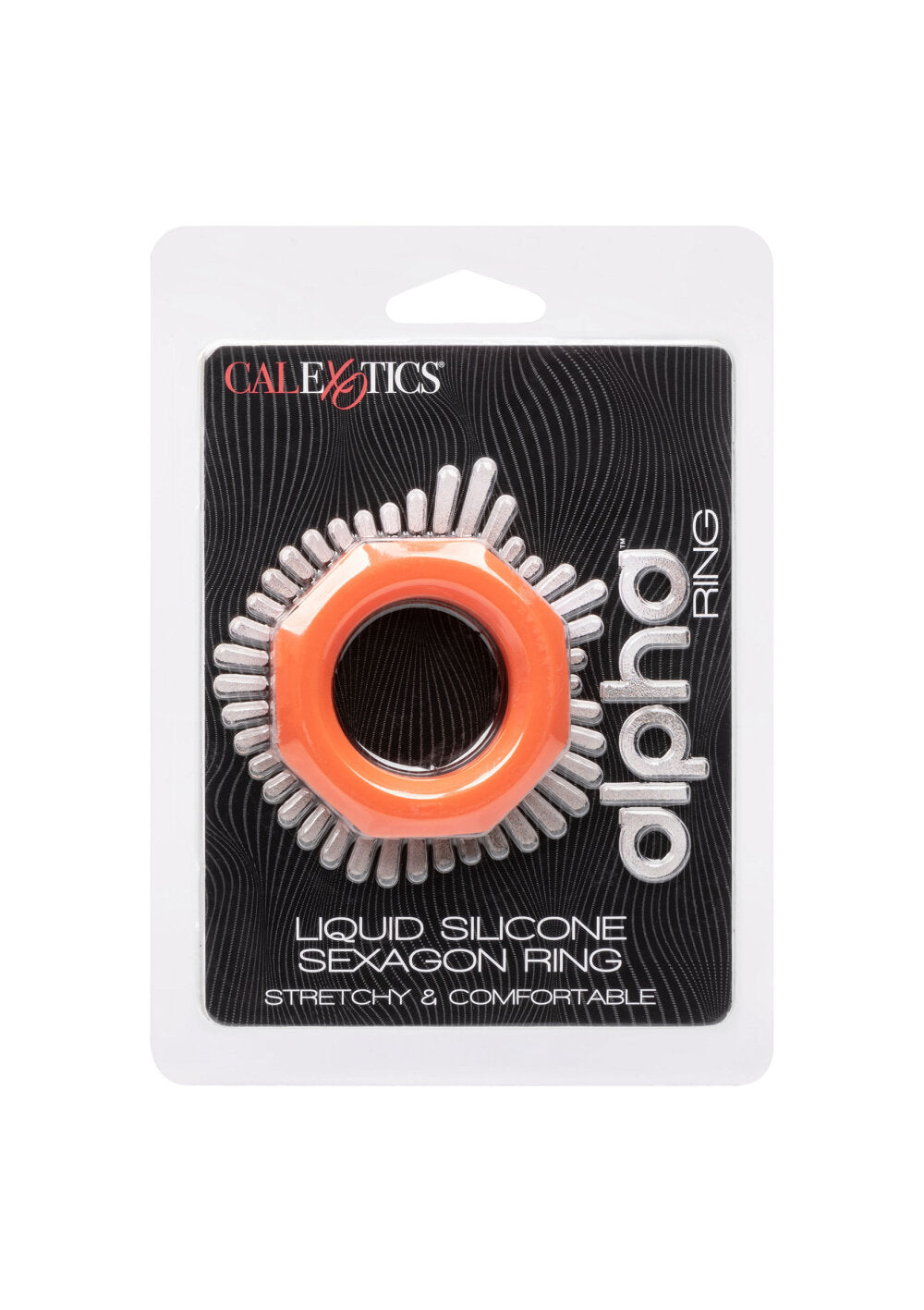 CalExotics Alpha Liquid Silicone Sexagon Ring