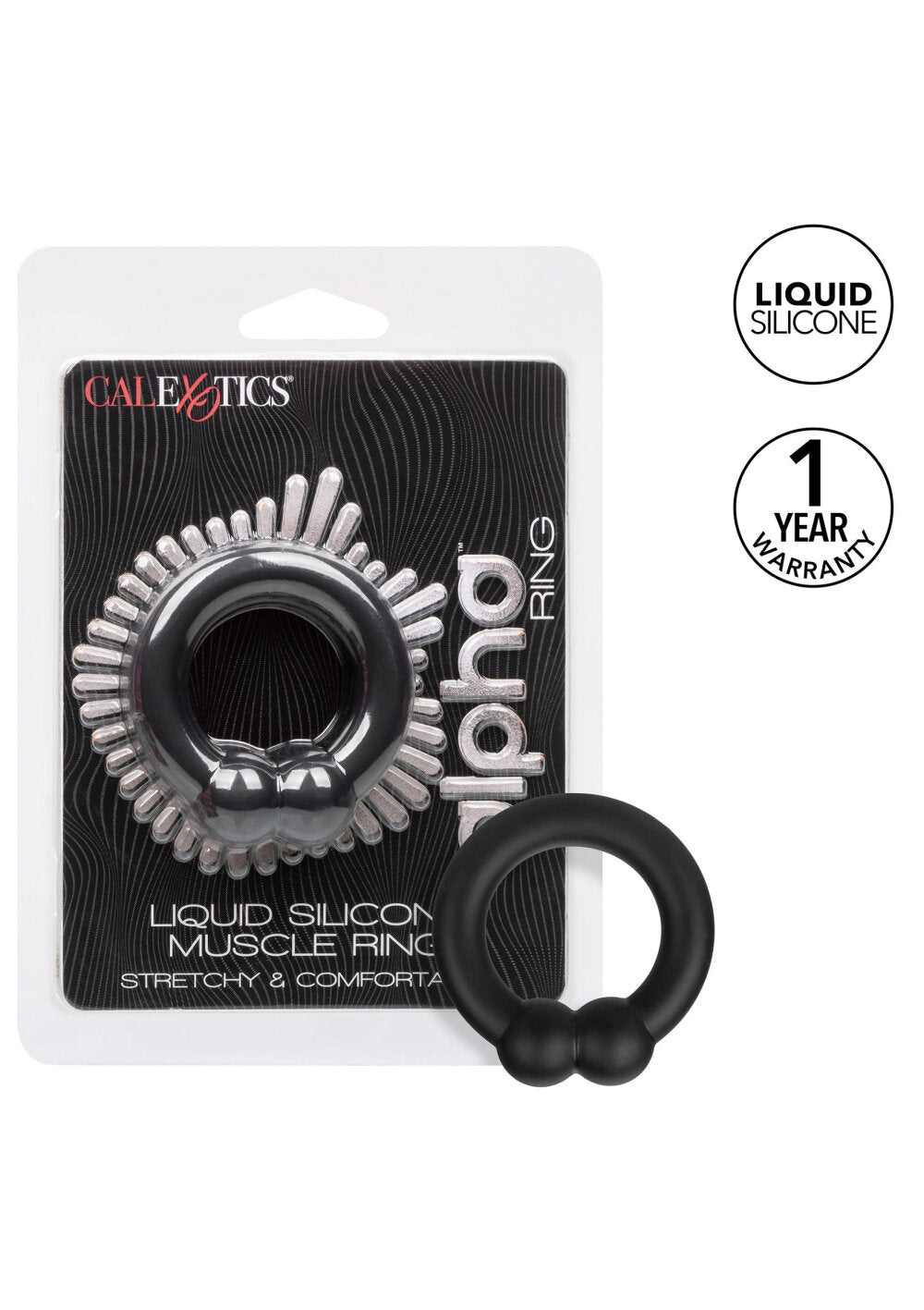 CalExotics Alpha Liquid Silicone Muscle Ring